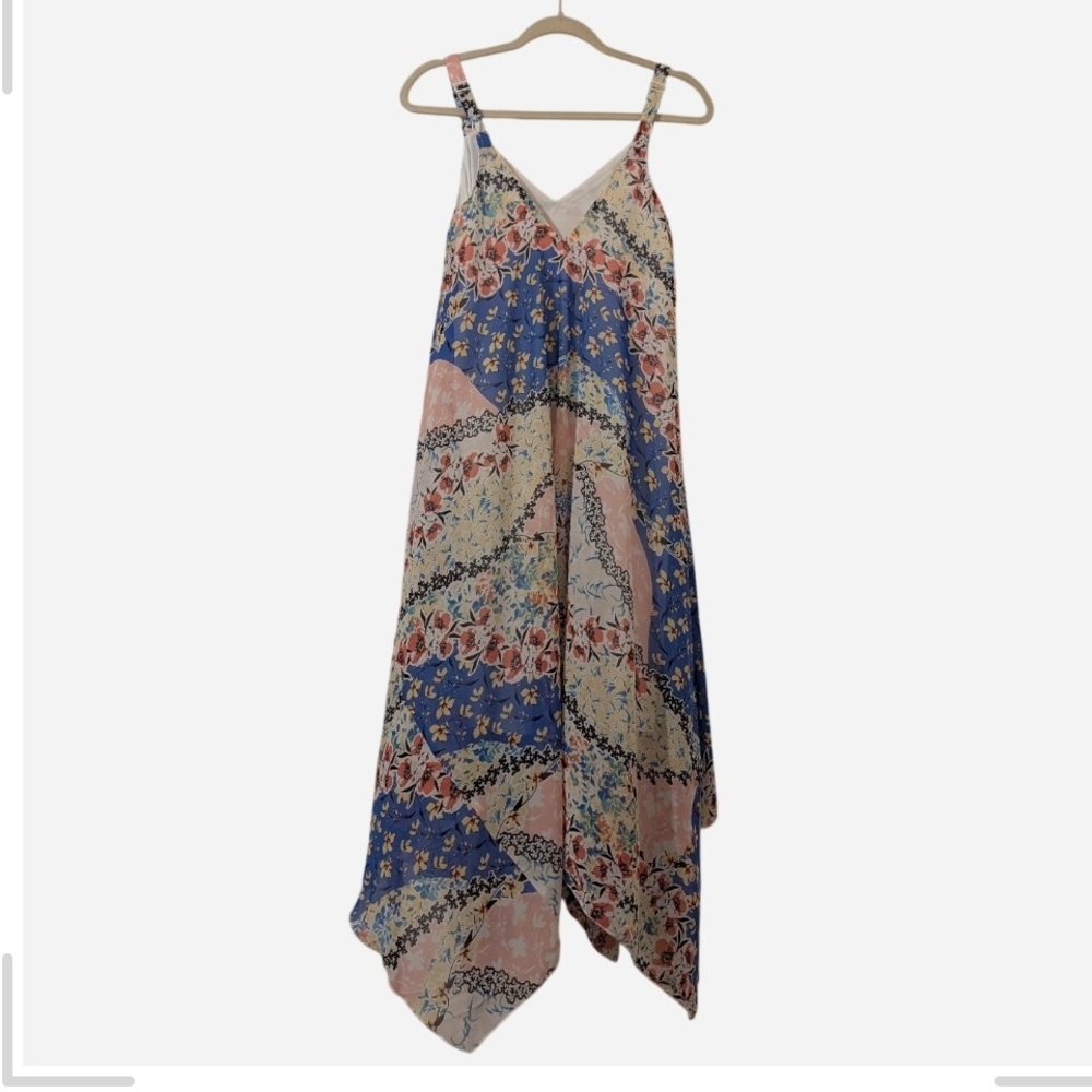 Floral Patchwork Maxi Dress - Picture 2 of 9
